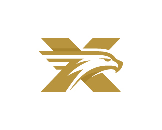 Letter X Panther Logo