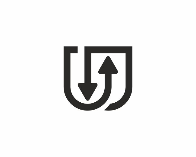 U And U Arrows Logo