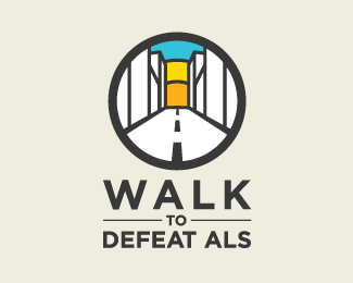 Walk to defeat ALS Logo
