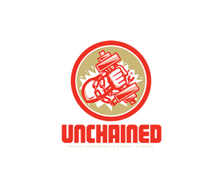Unchained Protein Supplements Logo