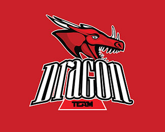 Dragon logo sport team