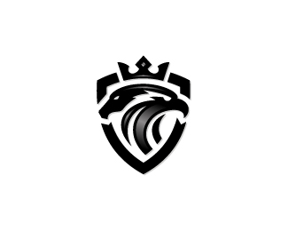 Imperial Eagle And Horse Crest Logo