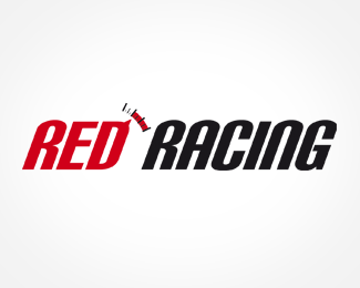 Red Racing logo proposal (designed in d'code)