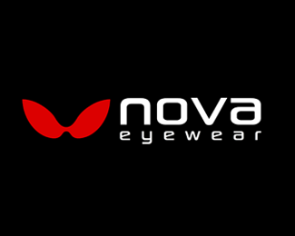 nova eyewear logowork