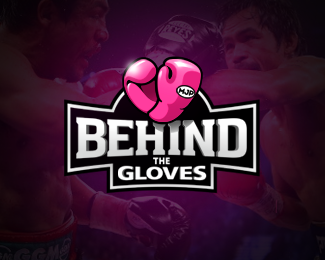 Behind the gloves