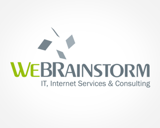 Webrainstorm logo (designed in d'code)
