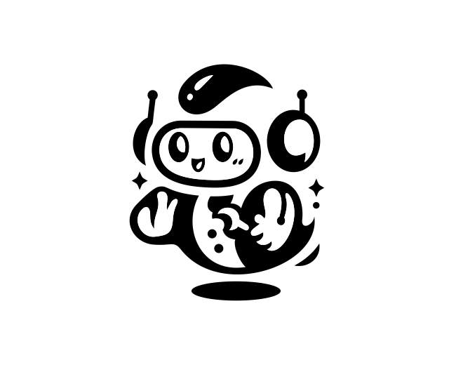 Wrench Chat Robot Logo