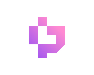 Unused , LP , LP logo, Letter LP logo, LP letter l