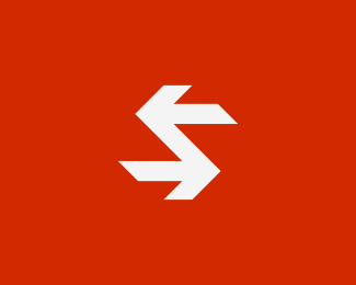 Dynamic Letter S Logo Mark Design