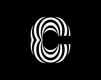 Vortex C Letter Logo