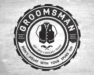 Groomsman Crest