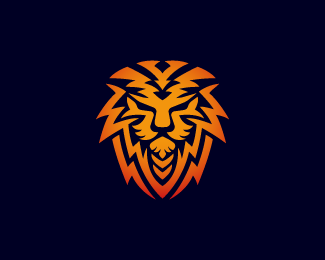 Electric lion Logo