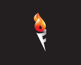 F - Fire Logo