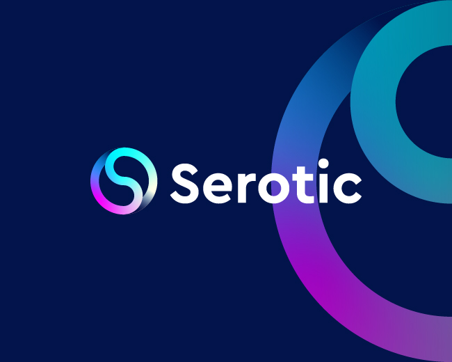 Serotic | S with circle logo design