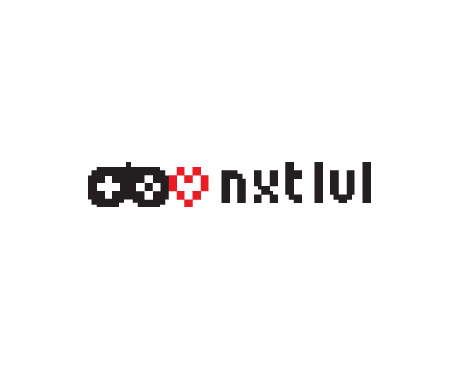 nxt lvl logo / gamepad
