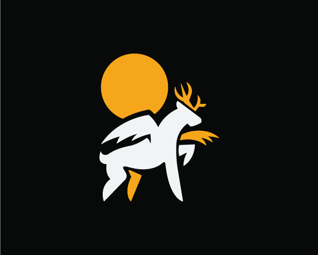 Winged Deer Logo