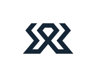 Diamond Letter Rr Logo