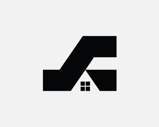Letter F Home Logo