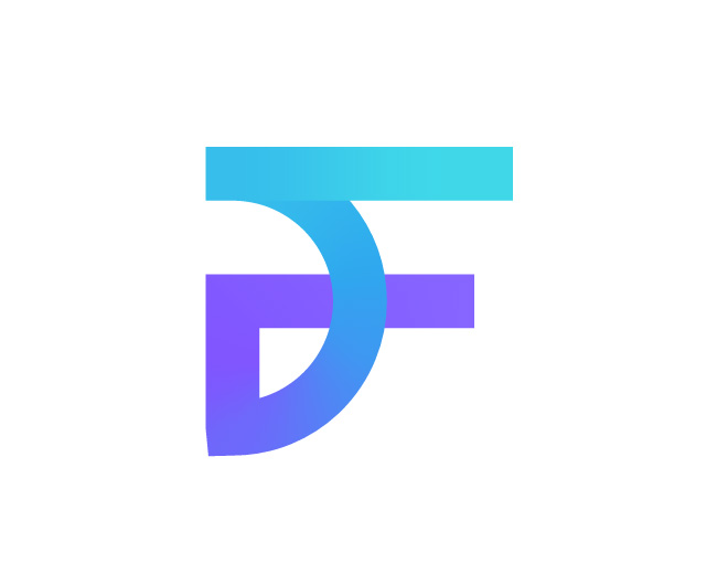 Abstract F Letter Modern Logo // For Sale