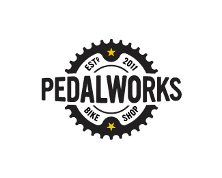 PedalWorks Logo & Identity