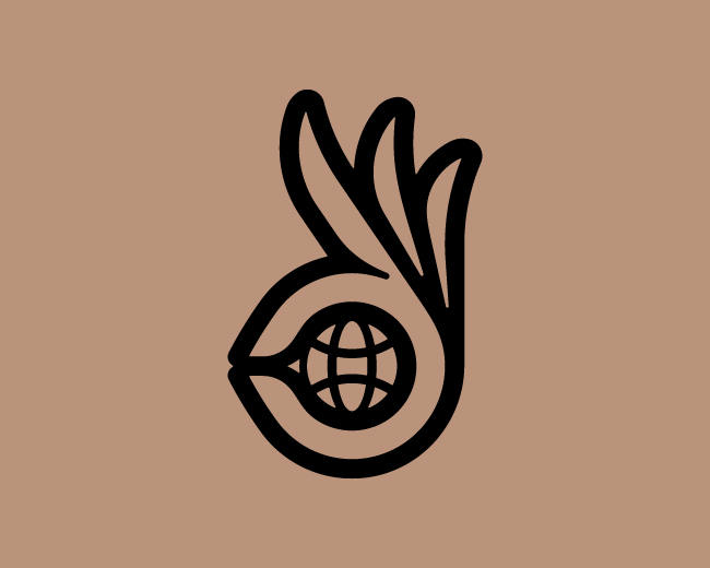 OK Globe 📌 Logo for Sale