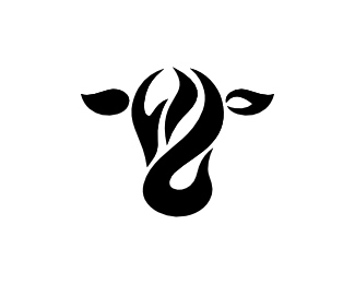 Cow Fire Logo