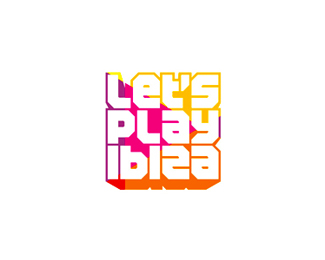Let's play Ibiza logo design