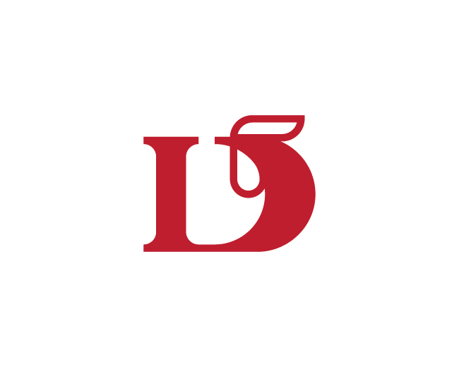 Rooster Letter D Logo