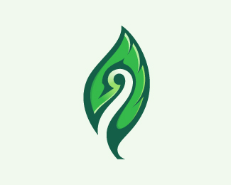 Bird and Leaf Logo