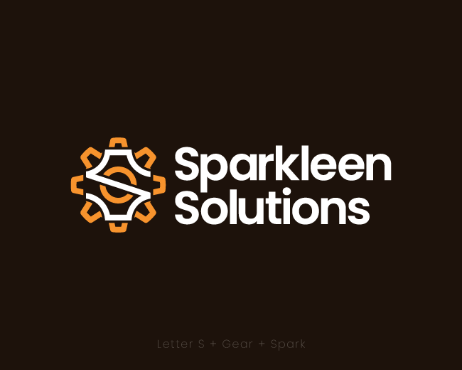 Sparkleen Solutions Logo Design