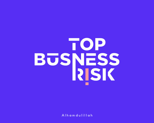 Top Business Risk - Wordmark Logo