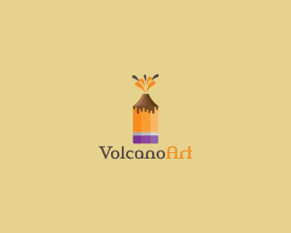 Volcano Art