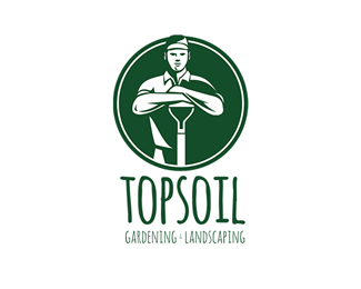 Top Soil Gardening and Landscaping Logo