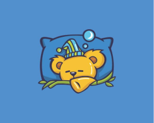 Koala Sleeping Bamboo Logo