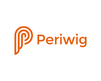 Periwig - Letter P Logo