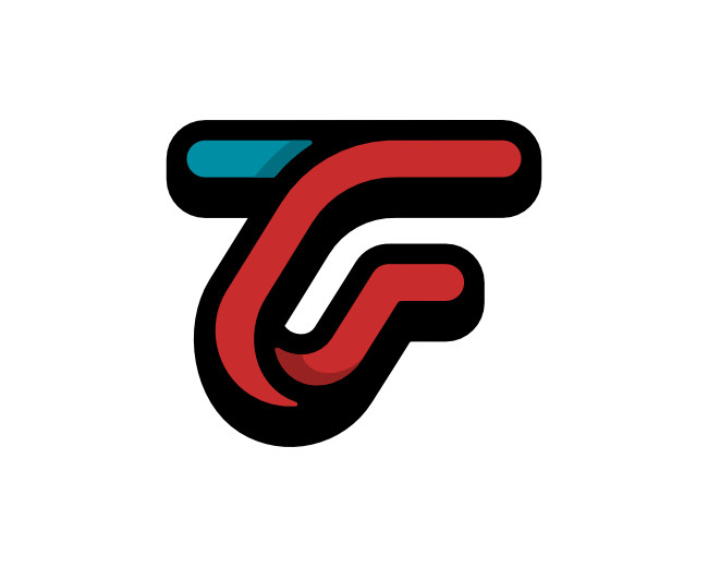 Letter TF FT Logo