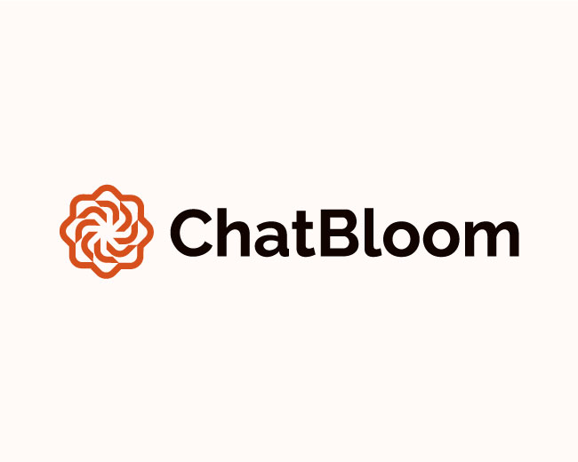 Unused Chatbloom - TECH, SAAS, AI Logo Design