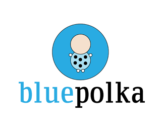 Blue Polka