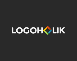 Logoholik (inverted colors)