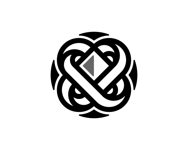 Symbol Diamond Heart Logo