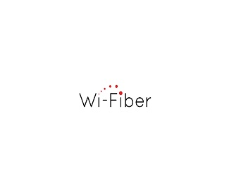 Wi-Fiber Minimalist Logo Design