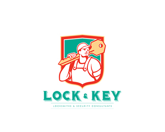 Lock and Key Security Consultants Logo