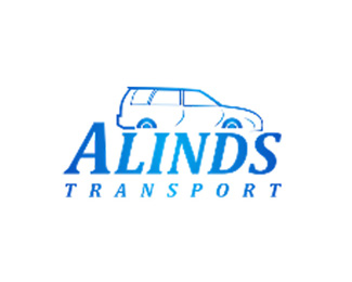 Logo Sewa Mobil Alinds Transport