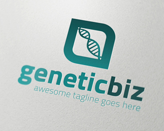 GeneticBiz Logo Template