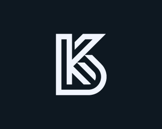 Letter Bk Or Kb Logo