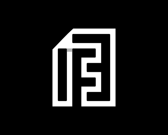 Letter F Folder Logo