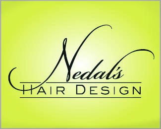 nedal\'s hair design logo