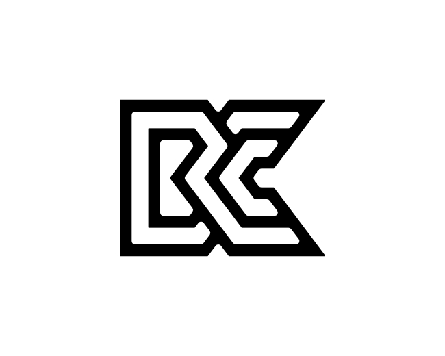 Letter CB BC Logo