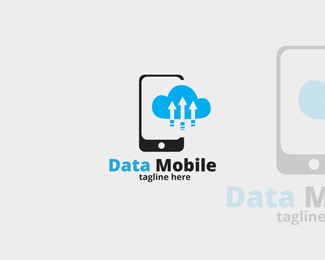 Cloud Data Mobile Logo