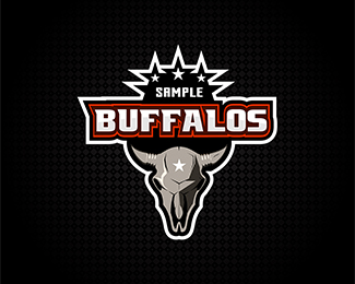 Buffalos sport team logotype
